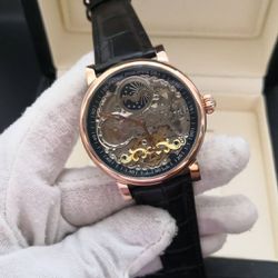 PKECO-003 - Relogio Patek Philippe Eskeleto Couro ... - Junior Relógios de Luxo