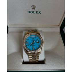 RXMPCO-003 - Relogio Rolex DAY DATE PEDRA Cod.RXMP... - Junior Relógios de Luxo