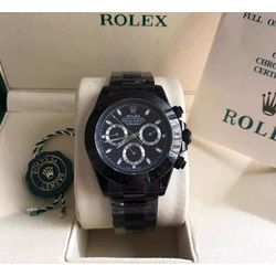 RXDYBL-001 - Relogio Rolex Daytona Black Cod.rxdyb... - Junior Relógios de Luxo