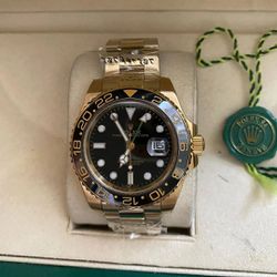 RXGMD0-001 - Relogio Rolex Gmt Dourado Cod.rxgmd0-... - Junior Relógios de Luxo