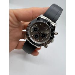 RXDYBO-007 - Relogio Rolex Daytona Borracha Cod.rx... - Junior Relógios de Luxo