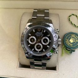 RXDYP-001 - Relogio Rolex Daytona Prata Cod.rxdyp-... - Junior Relógios de Luxo