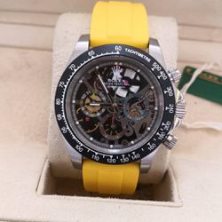 RXARBO-001 - Relogio Rolex Daytona Artsans Borrach... - Junior Relógios de Luxo