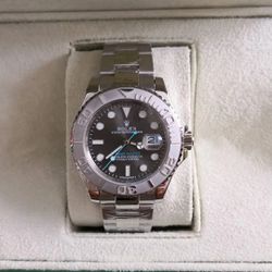 RXAAC-001 - Relogio Rolex Yachtmaster Aco Cod.rxaa... - Junior Relógios de Luxo