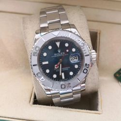 RXAAC-003 - Relogio Rolex Yachtmaster Aco Cod.rxaa... - Junior Relógios de Luxo