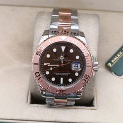 RXAAC-002 - Relogio Rolex Yachtmaster Aco Cod.rxaa... - Junior Relógios de Luxo