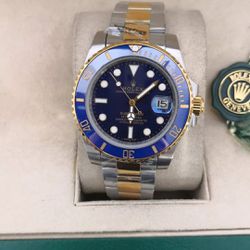 RXSUPM-005 - Relogio Rolex Submarinner Prata / Mis... - Junior Relógios de Luxo