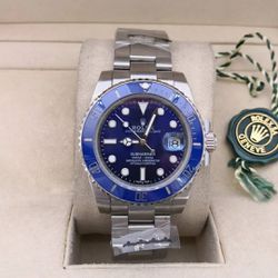 RXSUPM-003 - Relogio Rolex Submarinner Prata / Mis... - Junior Relógios de Luxo