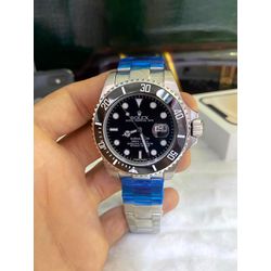 RXSUPM-001 - Relogio Rolex Submarinner Prata / Mis... - Junior Relógios de Luxo