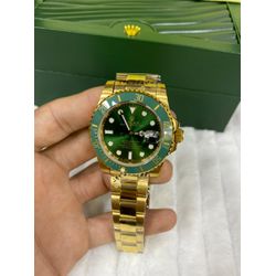 RXSUTD-004 - Relogio Rolex Submarinner Todo Dourad... - Junior Relógios de Luxo