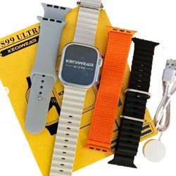 3-WS99 ULTRA - Smartwatch Ws99 Ultra - Junior Relógios de Luxo