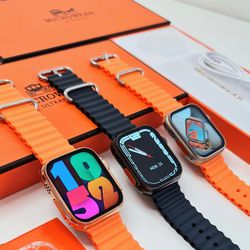 49-W69 ULTRA MINI - Smartwatch W69 Ultra Mini - Junior Relógios de Luxo