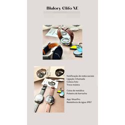 53-BLURORY GLIFO NE - Smartwatch Blurory Glifo Ne - Junior Relógios de Luxo