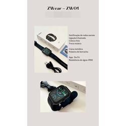 58-ZWER-ZW01 - Smartwatch Zwer-zw01 - Junior Relógios de Luxo