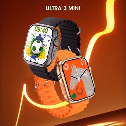 81-Ultra Mini 3 - Smartwatch Ultra Mini 3 - Junior Relógios de Luxo