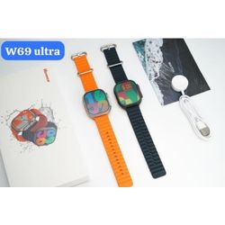 21-W69 Ultra - Smartwatch W69 Ultra - Junior Relógios de Luxo