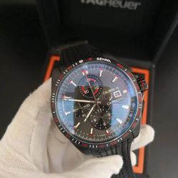 TH16BO-001 - Relogio Tag Heurer Calibri 16 Borrach... - Junior Relógios de Luxo