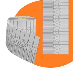 Etiqueta Serrilha Dobravel - 102x15 - Bopp Brilho ... - Brice