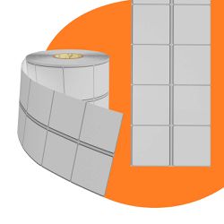 Etiqueta Duas Carreiras - 40x30 - Papel Termico - ... - Brice