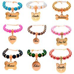Gargantilha de pérolas com strass e metais dourado... - Brincadeira Animal