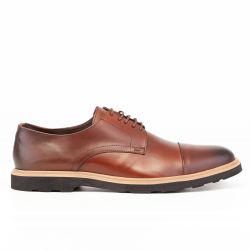 Sapato Derby Valência Conhaque - BROGUIISHOES