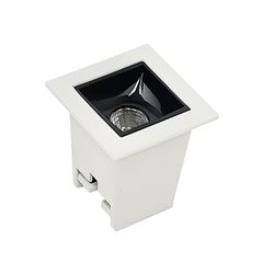Spot Soul Picco 2W Embutir 2700K Branco Quente Branco c/ Preto - Broketto Materiais Elétricos