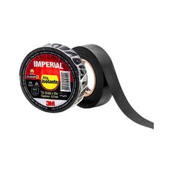 Fita Isolante 3m Imperial 10 Metros Preta - Broketto Materiais Elétricos