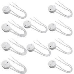 Kit 10 Adaptador Soquete Conector Lâmpada T8 Tubular - Broketto Materiais Elétricos