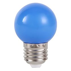 Lâmpada Led Bolinha G45 1,5W Bivolt Luz Azul - Broketto Materiais Elétricos