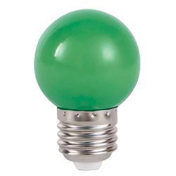 Lâmpada Led Bolinha G45 1,5W Bivolt Luz Verde - Broketto Materiais Elétricos