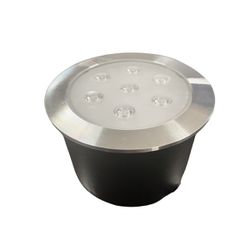 Spot Led Balizador Embutido Solo 10w 3000k Branco Quente Bivolt - Broketto Materiais Elétricos
