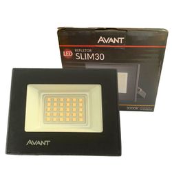 Refletor Holofote Led 30w 3000K Luz Amarela Bivolt - Broketto Materiais Elétricos
