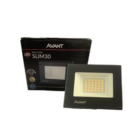 Refletor Holofote Led 10w 3000k Branco Quente - Broketto Materiais Elétricos