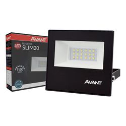 Refletor Led 20W 6500K Branco Frio - Broketto Materiais Elétricos