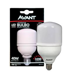 Lâmpada Bulbo Led 40w 6500k Alta Potência Bivolt - Broketto Materiais Elétricos