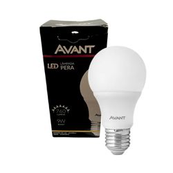 Lâmpada Bulbo Led Pera 9w 3000k Luz Amarela Bivolt - Broketto Materiais Elétricos