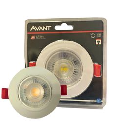 Spot Led Embutir Direcionável Quadrado 5w 6500k Branco Frio - Broketto Materiais Elétricos