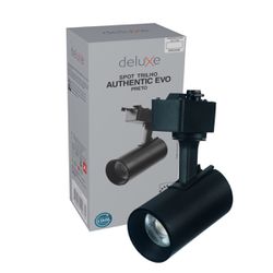 Spot Trilho Preto Led 7w 6500k Authentic Evo Branco Frio - Broketto Materiais Elétricos