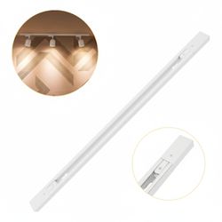 Trilho Eletrificado 1 Metro Branco Bivolt - Broketto Materiais Elétricos