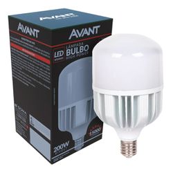 Lâmpada Bulbo Led Alta Potência 200w 6500k Branco Frio Bivolt - Broketto Materiais Elétricos