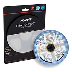 Fita LED Connect 75W 6500k C/ Conector 240 Led P/ Metro 127v - Broketto Materiais Elétricos