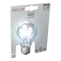 Lamp Rretrô A60 Pera 9W Clear E27 6500K Bivolt Avant - Broketto Materiais Elétricos