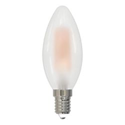 Lâmpada Filamento Led Vela Matte 4w 4000k Branco Neutro - Broketto Materiais Elétricos