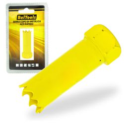Serra Copo Bi-metálica 19mm Aço Rápido 3/4 - Broketto Materiais Elétricos