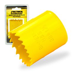 Serra Copo Bi-metálica 38mm Aço Rápido 1/2 - Broketto Materiais Elétricos