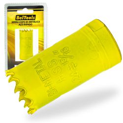 Serra Copo Bi-metálica 24mm Aço Rápido 15/16 - Broketto Materiais Elétricos