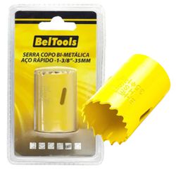 Serra Copo Bi-metálica 35mm Aço Rápido 1-3/8 - Broketto Materiais Elétricos