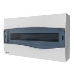 Quadro Centro Distribuição Sobrepor 18 Disjuntores Din Brum Br18st - Broketto Materiais Elétricos