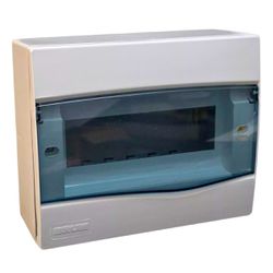 Quadro Centro Distribuição Sobrepor 9 Disjuntores Din Brum Br9st - Broketto Materiais Elétricos