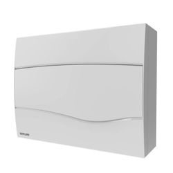 Quadro Caixa de Passagem Sobrepor PVC VDI 248x322 IP40 Brum - Broketto Materiais Elétricos
